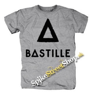 BASTILLE - Logo - sivé pánske tričko