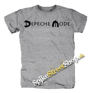 DEPECHE MODE - Spirit Logo - sivé pánske tričko