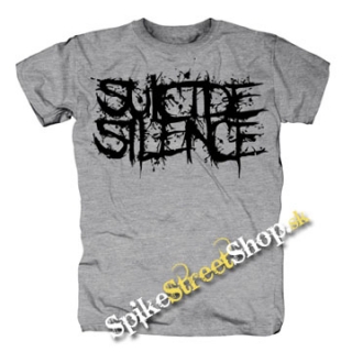 SUICIDE SILENCE - Logo - sivé pánske tričko