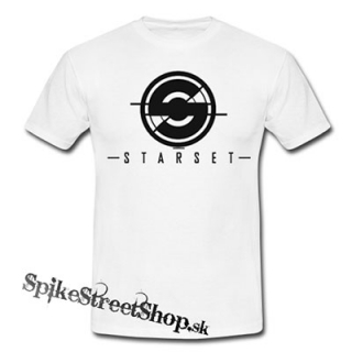 STARSET - Logo - biele pánske tričko