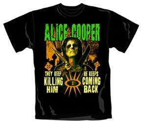 ALICE COOPER - Graveyard - čierne pánske tričko