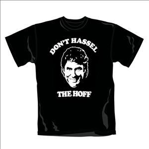 DAVID HASSELHOFF - Don´t Hass - čierne pánske tričko