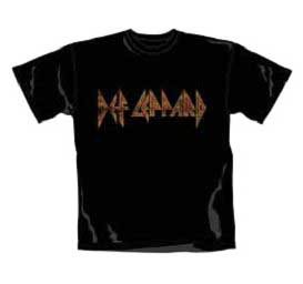 DEF LEPPARD - Classic Logo - čierne pánske tričko