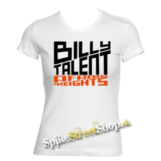 BILLY TALENT - Afraid Of Heights - biele dámske tričko