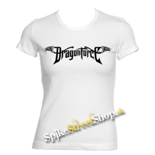 DRAGONFORCE - Logo - biele dámske tričko