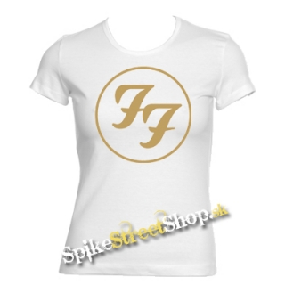 FOO FIGHTERS - Logo - biele dámske tričko