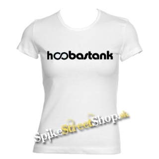 HOOBASTANK - Logo - biele dámske tričko