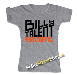 BILLY TALENT - Afraid Of Heights - šedé dámske tričko