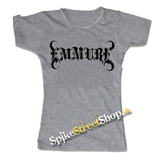 EMMURE - Logo - šedé dámske tričko