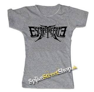 ESCAPE THE FATE - Logo - šedé dámske tričko