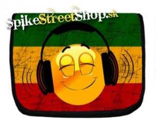 JAMAICA RASTA SMILE EARPHONE - taška na rameno