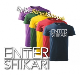 ENTER SHIKARI - Logo - farebné pánske tričko