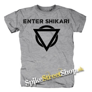 ENTER SHIKARI - Symbol - sivé pánske tričko