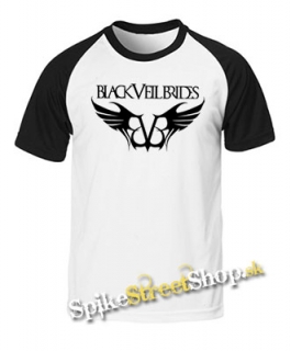 BLACK VEIL BRIDES - Wings Logo - dvojfarebné pánske tričko