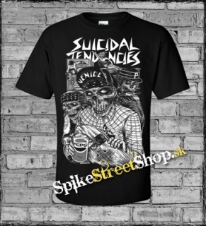 SUICIDAL TENDENCIES - Skate Zombie - čierne pánske tričko