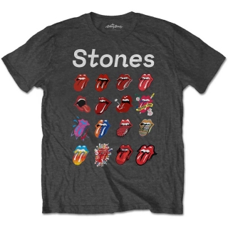 ROLLING STONES - No Filter Evolution - sivé pánske tričko