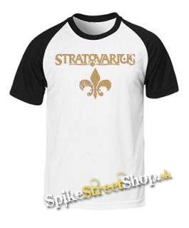 STRATOVARIUS - Gold Logo - dvojfarebné pánske tričko