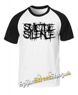 SUICIDE SILENCE - Black Logo - dvojfarebné pánske tričko