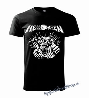 HELLOWEEN - Metal Pumpkin Head - čierne detské tričko