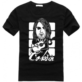 KURT COBAIN - Guitar - čierne detské tričko