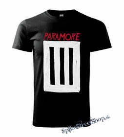 PARAMORE - 3 Bar - čierne detské tričko