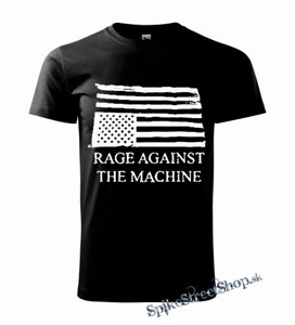 RAGE AGAINST THE MACHINE - Wrecked Flag - čierne detské tričko