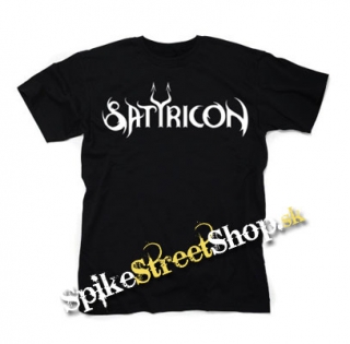 SATYRICON - Logo - čierne detské tričko