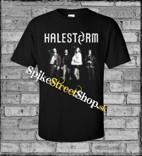 HALESTORM - Logo & Band - čierne detské tričko