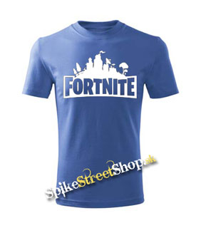 FORTNITE - Logo - svetlomodré detské tričko