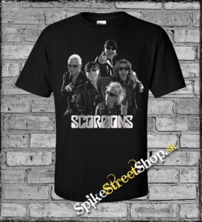 SCORPIONS - Band - čierne detské tričko