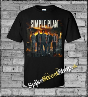 SIMPLE PLAN - Band - čierne detské tričko