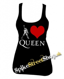 I LOVE QUEEN - Ladies Vest Top