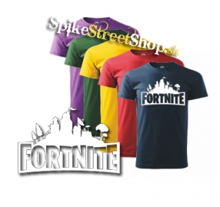 FORTNITE - Logo - farebné detské tričko