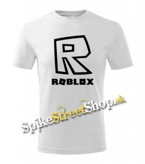 ROBLOX - Symbol & Znak - biele detské tričko