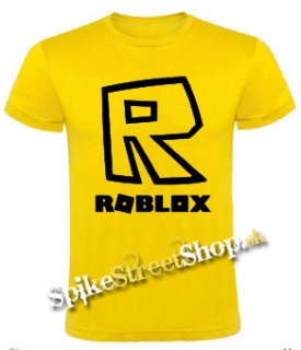 ROBLOX - Symbol & Znak - žlté detské tričko