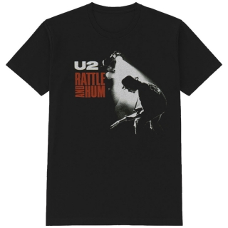 U2 - Rattle & Hum - čierne pánske tričko