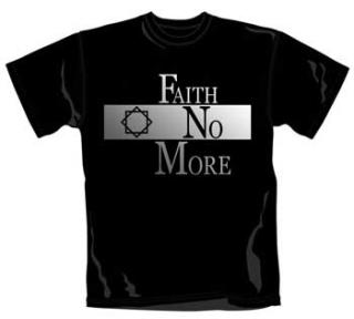 FAITH NO MORE - Classic Logo - čierne pánske tričko