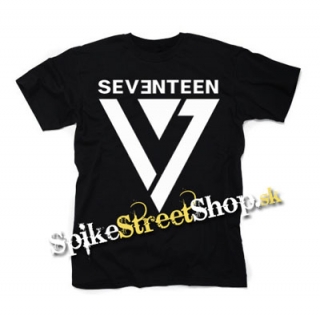 SEVENTEEN - Logo - čierne detské tričko