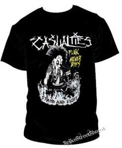 CASUALTIES - Punk Never Dies - pánske tričko