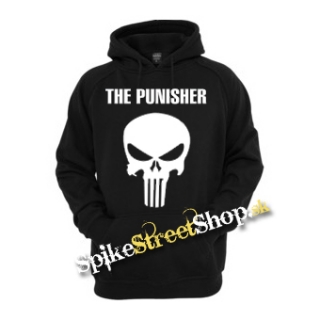 PUNISHER - Lebka & Logo - čierna detská mikina