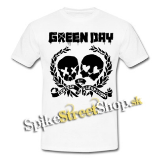 GREEN DAY - 21 st. Century Breakdown Skulls - biele detské tričko