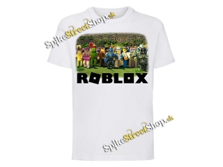 ROBLOX - Family - biele detské tričko