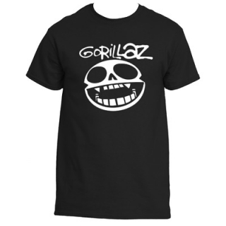 GORILLAZ - Noodle Skull Face - pánske tričko