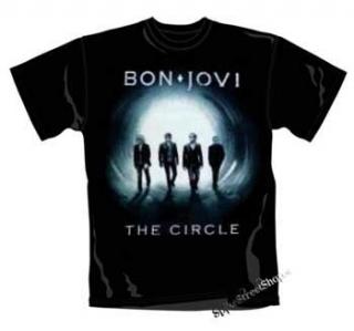 BON JOVI - The Circle - čierne pánske tričko