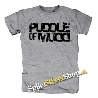 PUDDLE OF MUDD  - Logo - sivé detské tričko