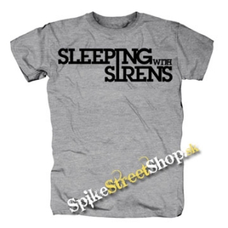 SLEEPING WITH SIRENS - Logo - sivé detské tričko