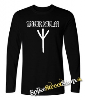 BURZUM - Crest - čierne detské tričko s dlhými rukávmi