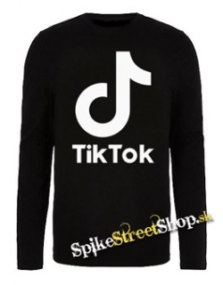 TIK TOK - Logo - detské tričko s dlhými rukávmi