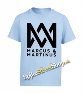 MARCUS & MARTINUS - Logo - nebesky modré detské tričko