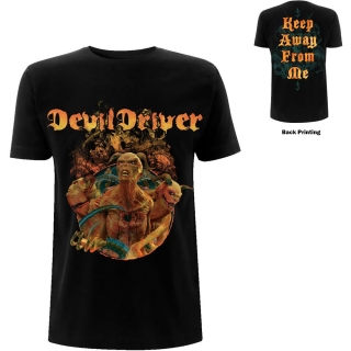 DEVILDRIVER - Keep Away from Me - čierne pánske tričko